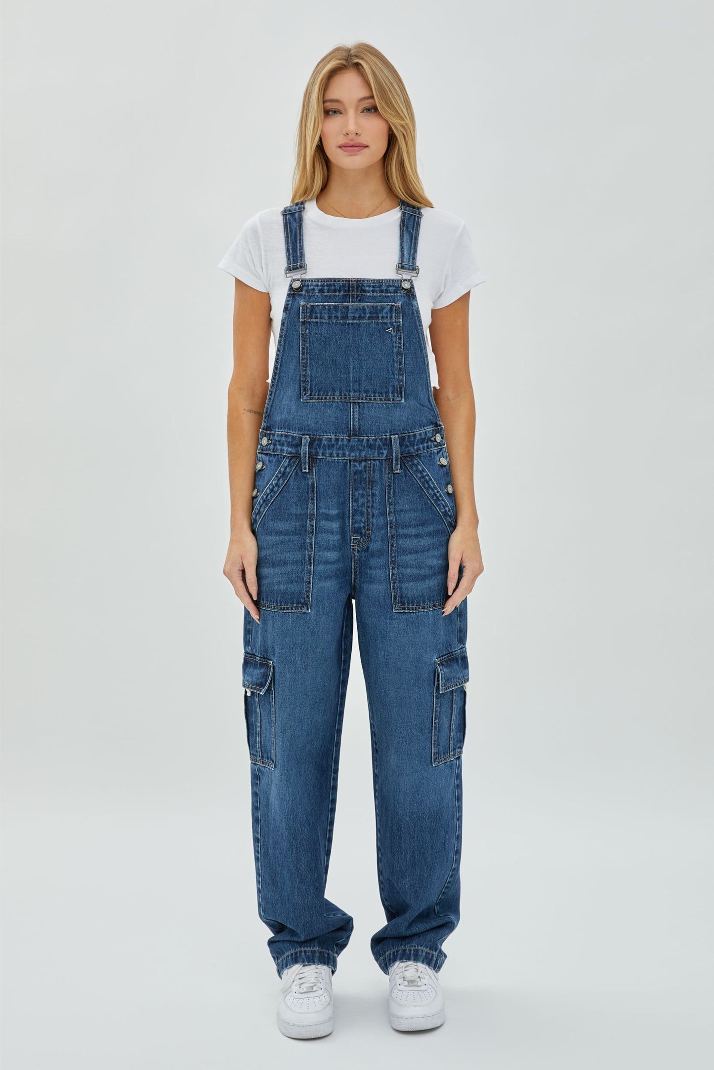 [Dylan] Baggy Cargo Overalls