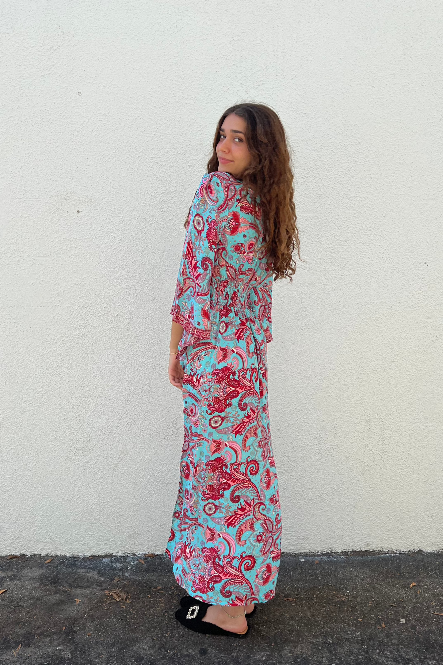 Paisley Maxi Dress